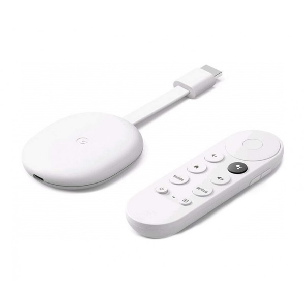 Google Chromecast + Google TV (HD) fehér (GA03131)