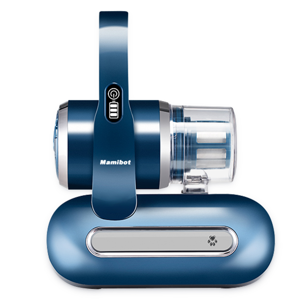 Mamibot vezeték nélküli kézi UV, atkaírtó porszívó, Dust Mite Vacuum Cleaner UVlite 200, kék
