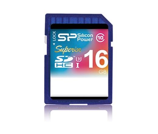 16GB SDHC Silicon Power memóriakártya UHS-I Superior (SP016GBSDHCU3V10) 16GB SDHC Silicon Power memóriakártya UHS-I Superior (SP016GBSDHCU3V10)