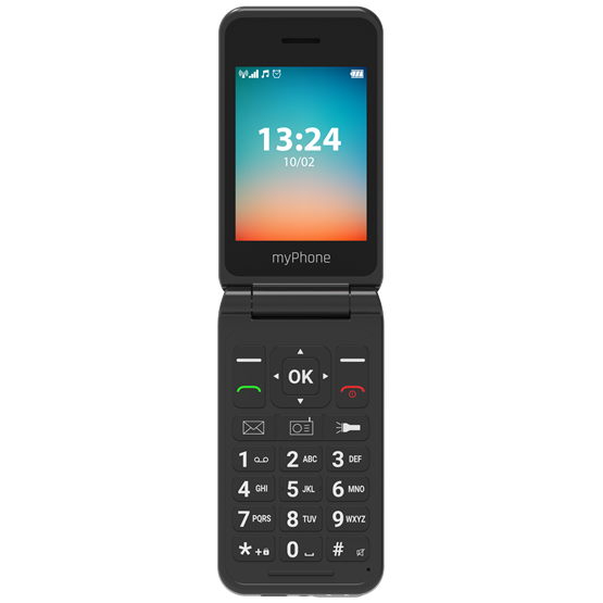 MyPhone FLIP LTE DualSIM Telefon Fekete