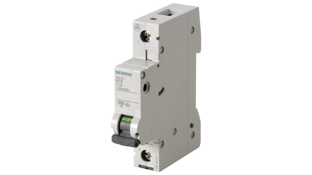 Siemens 5SL6113-7 6KA 1P C 13A kismegszakító