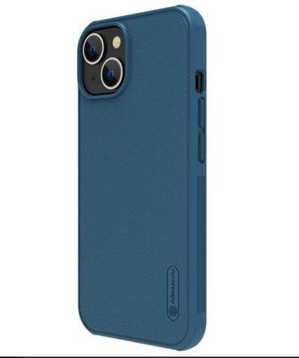 Nillkin Super Frosted Shield Pro Apple iPhone 14 műanyag tok kék (67434)