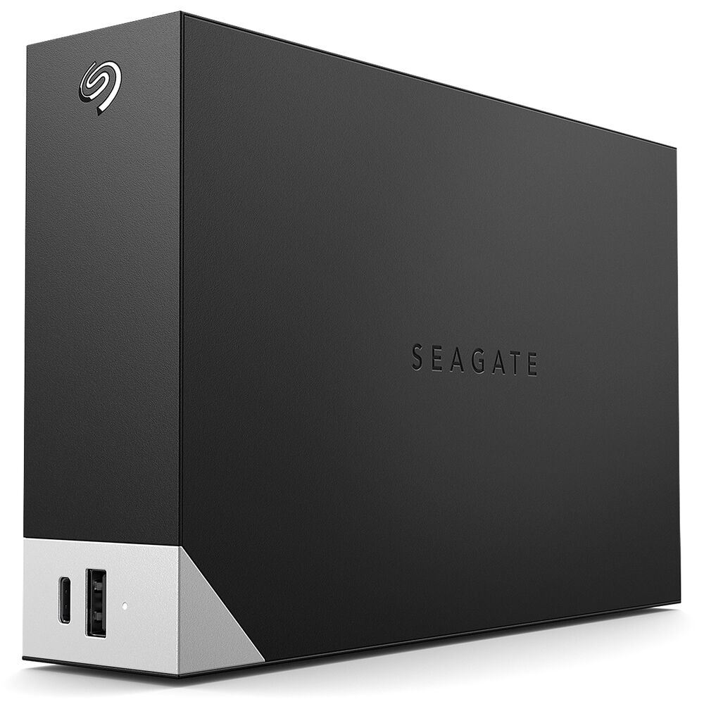12TB Seagate One Touch Hub 3.5" külső merevlemez fekete (STLC12000400)