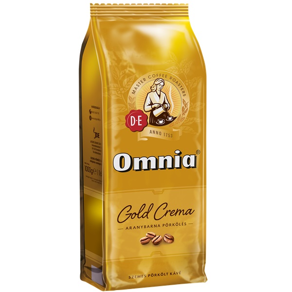 Douwe Egberts Omnia Gold 1000 g szemes kávé