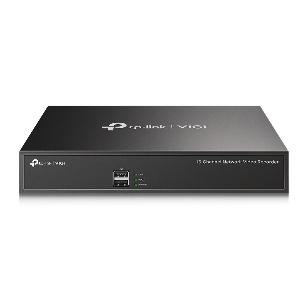 TP-Link VIGI NVR1016H 16 csatornás NVR fekete TP-Link VIGI NVR1016H 16 csatornás NVR fekete