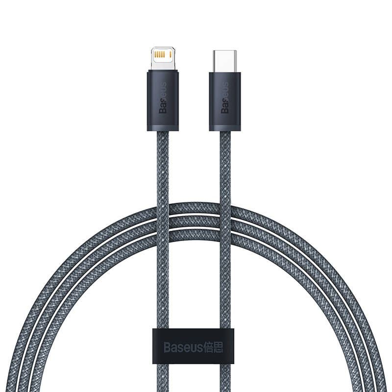 Baseus Dynamic Series USB-C-Lightning kábel, 20W, 1m, szürke (CALD000016) Baseus Dynamic Series USB-C-Lightning kábel, 20W, 1m, szürke (CALD000016)