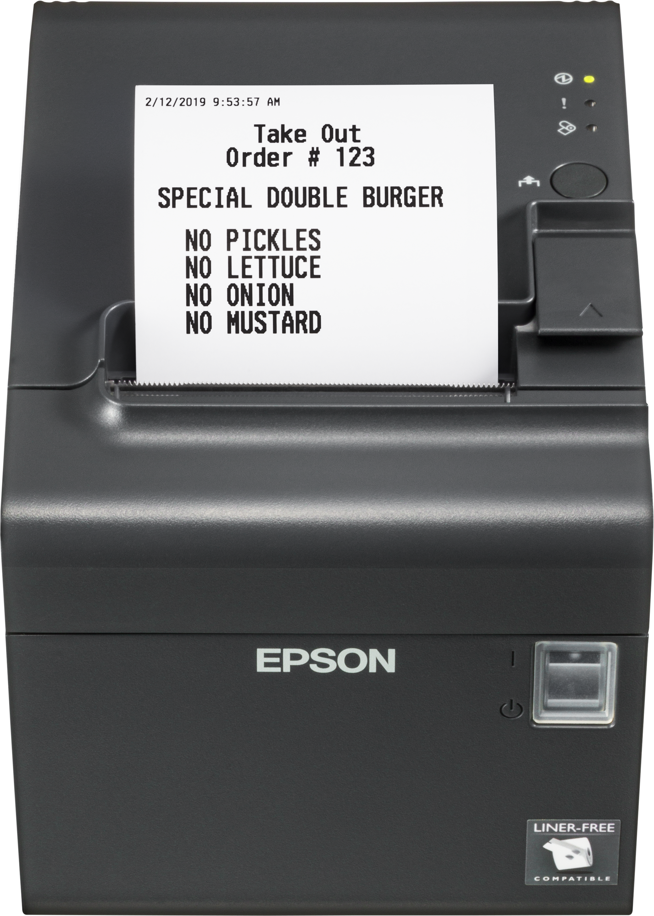 Epson TM-L90LF (682) mono hőpapíros védőfólia nélküli címke nyomtató Epson TM-L90LF (682) mono hőpapíros védőfólia nélküli címke nyomtató