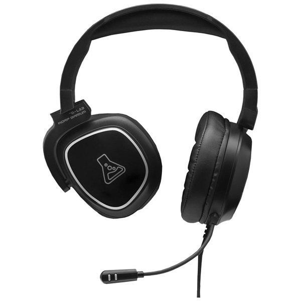 The G-Lab KORP BARIUM BLACK mikrofon 3,5mm Fejhallgató Fekete The G-Lab KORP BARIUM BLACK mikrofon 3,5mm Fejhallgató Fekete