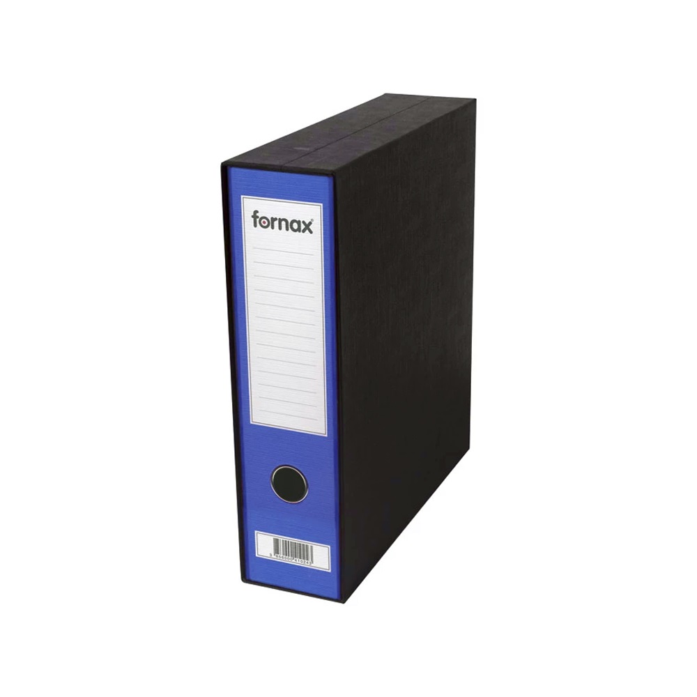 Fornax Tokos iratrendező A4, 8cm,  Prestige kék (000022935)