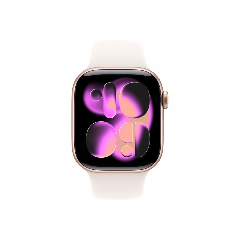 Apple Watch S11 Cellular 42mm arany alutok, rózsaszín sport M/L