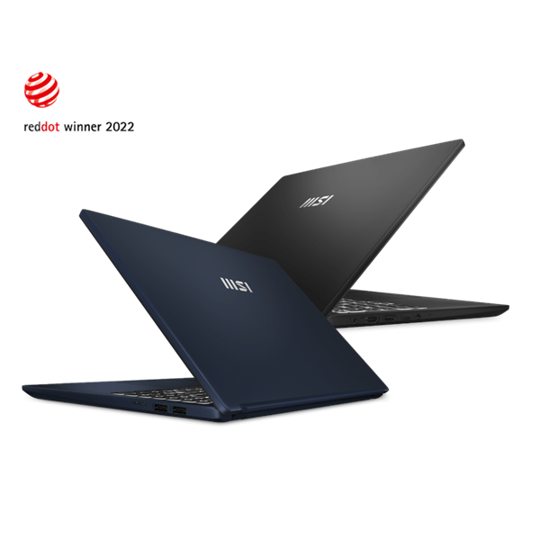 MSI Modern 15 B7M-455 15.6" FHD Ryzen 5 7430U 16GB 512GB M.2 Business Notebook Fekete