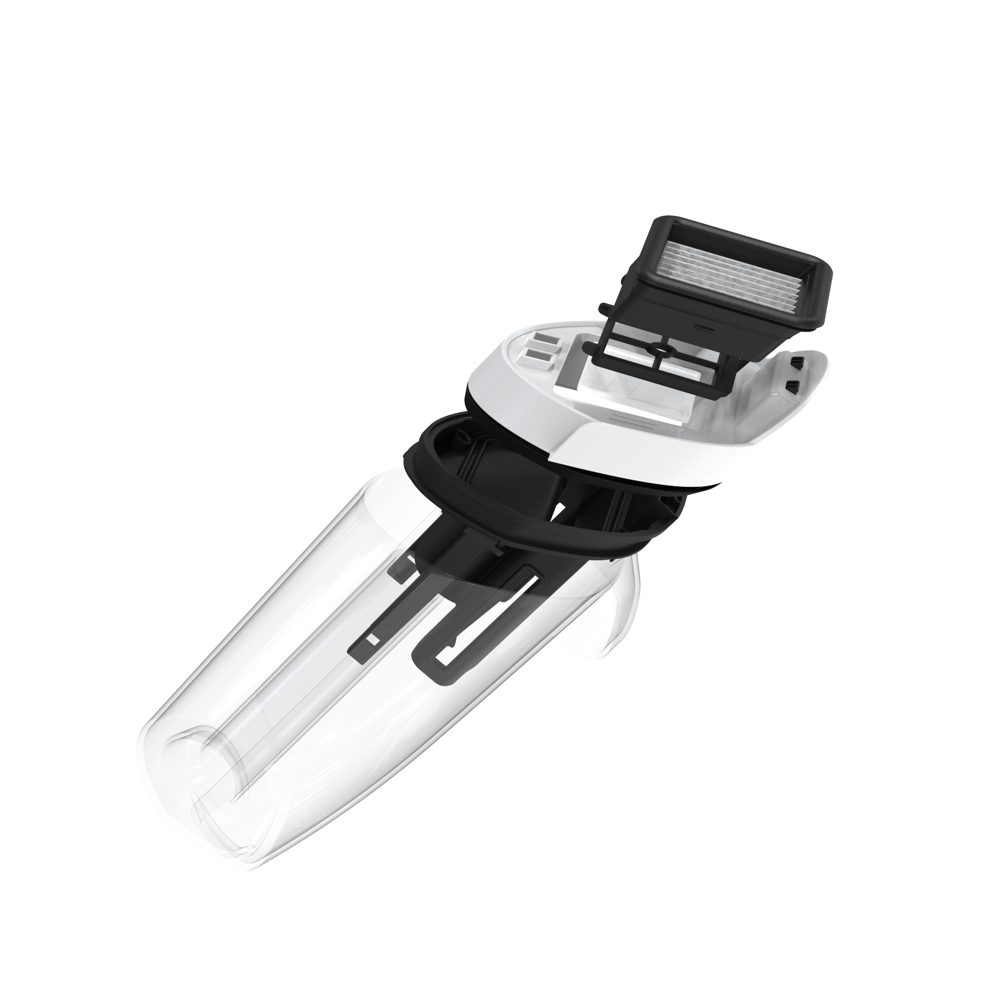 Mamibot vezeték nélküli álló porszívó, felmosóval, Wet Dry vacuum cleaner Flomo I plus, fekete-fehér Mamibot vezeték nélküli álló porszívó, felmosóval, Wet Dry vacuum cleaner Flomo I plus, fekete-fehér