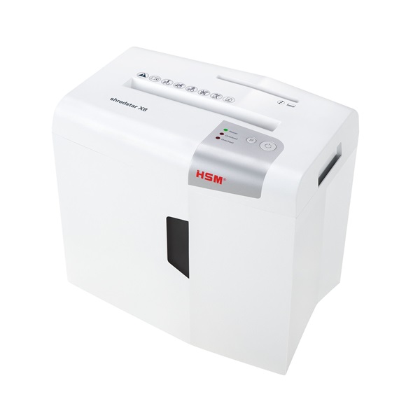 HSM Securio X8 Iratmegsemmisítő Fehér