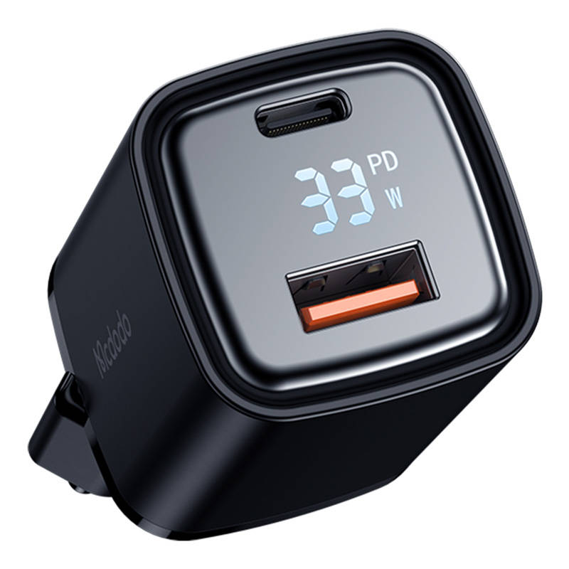 Charger McDodo CH-1701 33W with display (black) Charger McDodo CH-1701 33W with display (black)