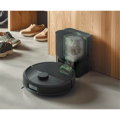 Irobot ROOMBA MAX 705 VAC + AUTOEMPTY DOCK BL Robotporszívó Fekete