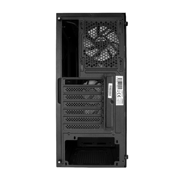Everest 34762  FLAT MESH Fekete  ATX Számítógépház