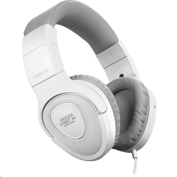 Speedlink SL-870000-WEGY MEDUSA STREET XE mikrofonos fejhallgató fehér-szürke Speedlink SL-870000-WEGY MEDUSA STREET XE mikrofonos fejhallgató fehér-szürke