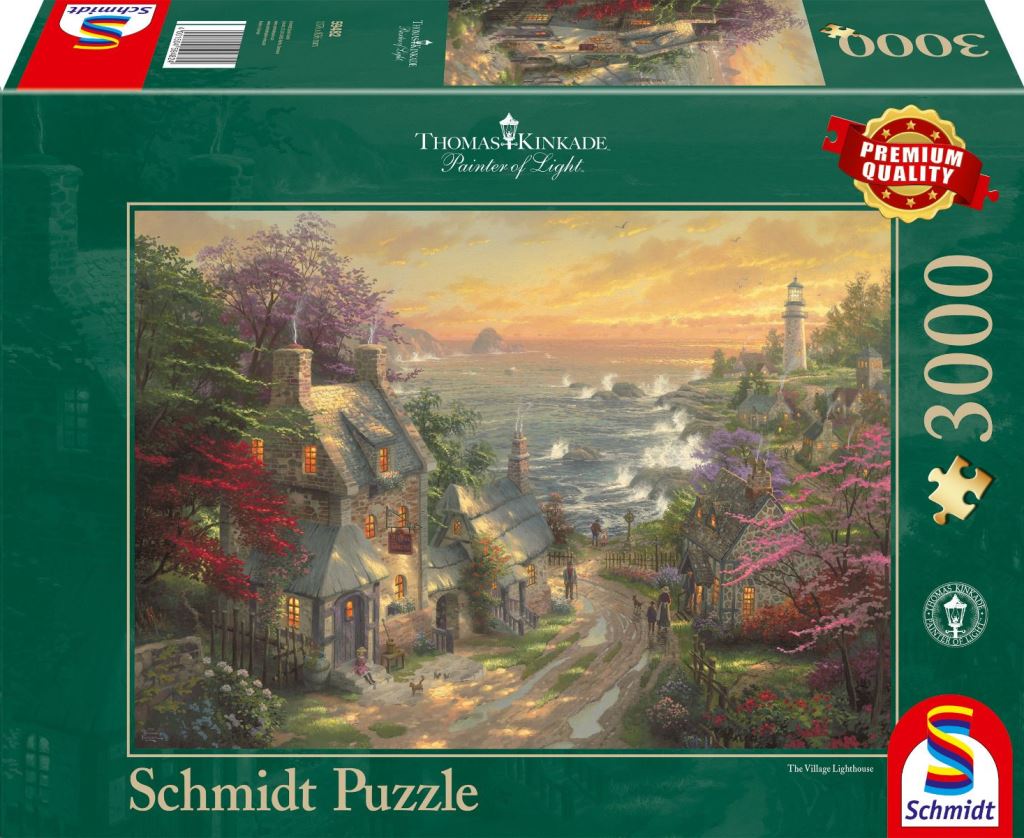 Schmidt Falusi világítótorony 3000 db-os puzzle (59482, 18541-182) Schmidt Falusi világítótorony 3000 db-os puzzle (59482, 18541-182)