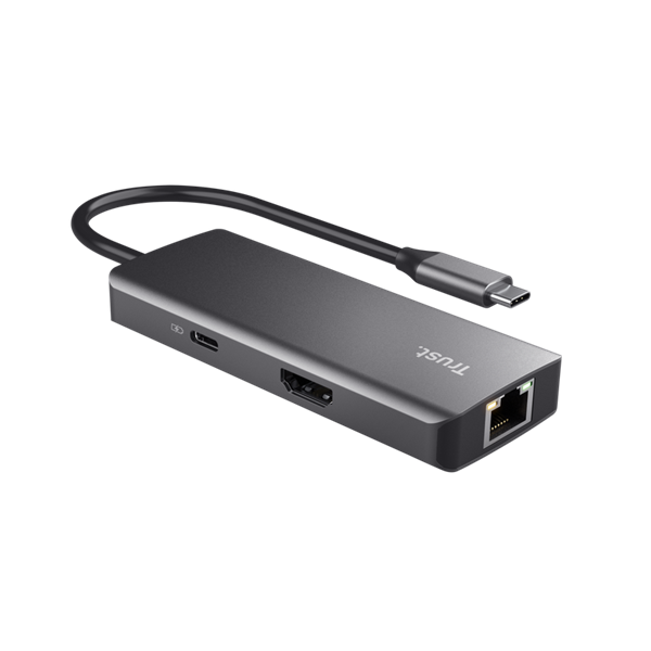 Trust 24968 Dalyx 6in1 multiport Type C USB HUB