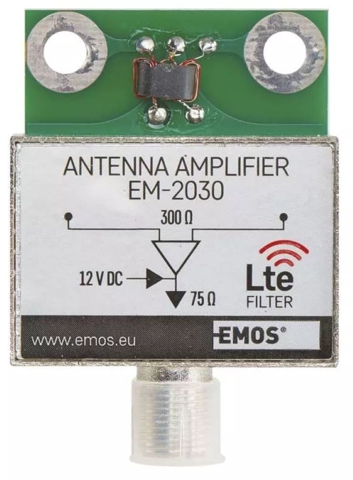 Emos VHF/UHF antenna előerősítő (J5803) Emos VHF/UHF antenna előerősítő (J5803)