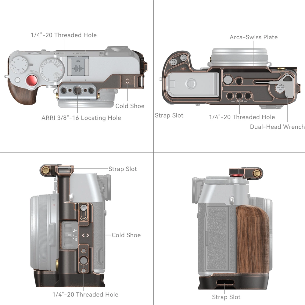 SmallRig “Retro” Cage For FUJIFILM X100VI  