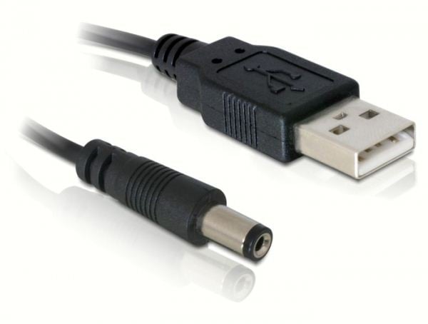 Delock DL82197 USB - DC Jack hálózati kábel (5,4 mm) Delock DL82197 USB - DC Jack hálózati kábel (5,4 mm)
