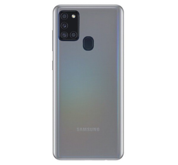 Szilikon telefonvédő (ultravékony) ÁTLÁTSZÓ [Samsung Galaxy A21s (SM-A217F)]