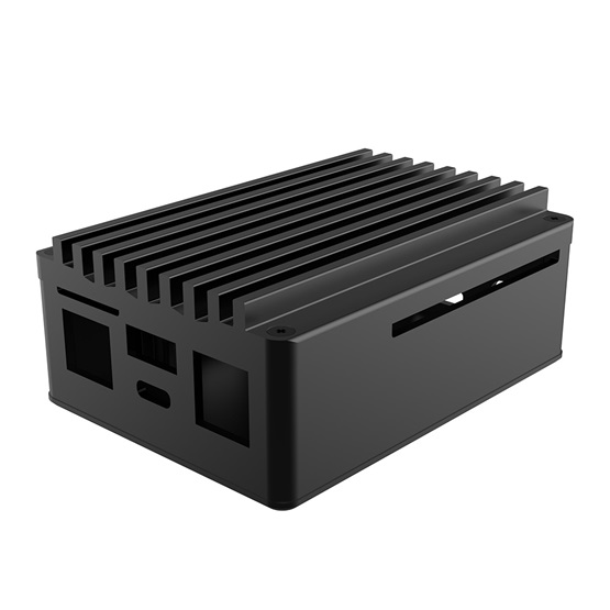  Akasa A-RA11-M3B Skyline Pro Ventilátor nélküli alumínium tok 