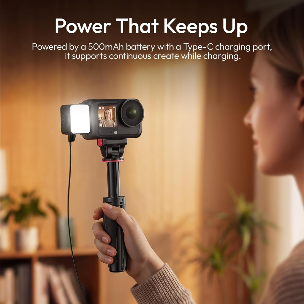 Ulanzi LM24 Action Quick Release Mini Fill Light II  LED lámpa DJI Action 6/Nano