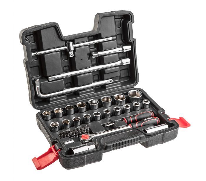 Top Tools Dugókulcskészlet 1/4" 1/2" 47db