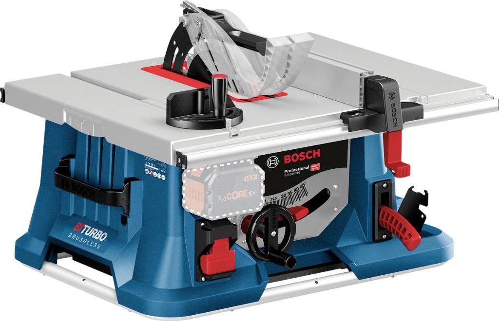 Bosch Professional GTS 18V-216 akkus asztali körfűrész akkumulátor nélkül (0601B44000)