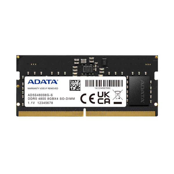 ADATA DDR5 16GB 4800Mhz DIMM CL40 NB Memória ADATA DDR5 16GB 4800Mhz DIMM CL40 NB Memória