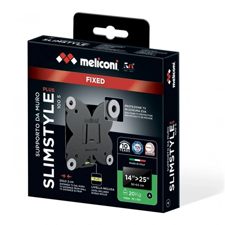 Meliconi 480954 Ultra Slim Fix 14-25" TV tartó
