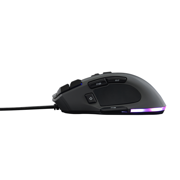 The G-Lab  KULT NITRO CORE RGB LED Gamer Egér fekete 