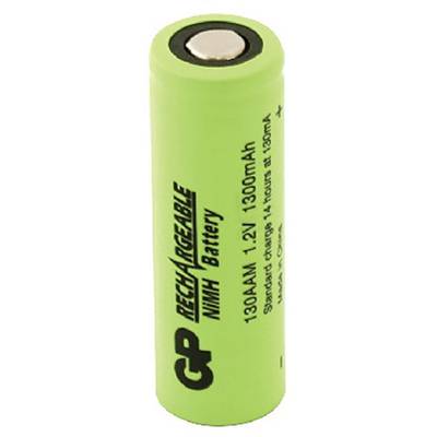 GP Mignon Akku, Flat-Top 1300mAh GP Mignon Akku, Flat-Top 1300mAh