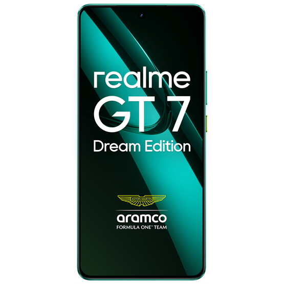 Realme GT 7 Dream Edition 512GB DualSIM Okostelefon Aston Martin zöld