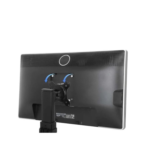 Manhattan 1db monitor min.VESA:75x75, 15"-32-ig állítható magasság 8kg asztali gázrugós állvány Fekete Manhattan 1db monitor min.VESA:75x75, 15"-32-ig állítható magasság 8kg asztali gázrugós állvány Fekete