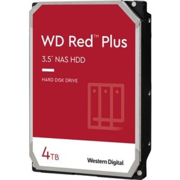 WESTERN DIGITAL CAVIAR Red Plus 3.5" SATA-III 4TB 5400rpm 128MB Cache HDD