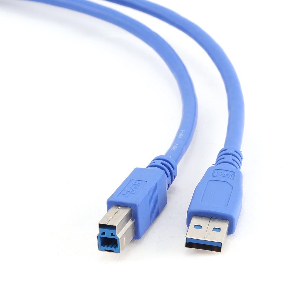 Gembird Cablexpert USB 3.0 A-B printer kábel 50cm kék (CCP-USB3-AMBM-0.5M) Gembird Cablexpert USB 3.0 A-B printer kábel 50cm kék (CCP-USB3-AMBM-0.5M)