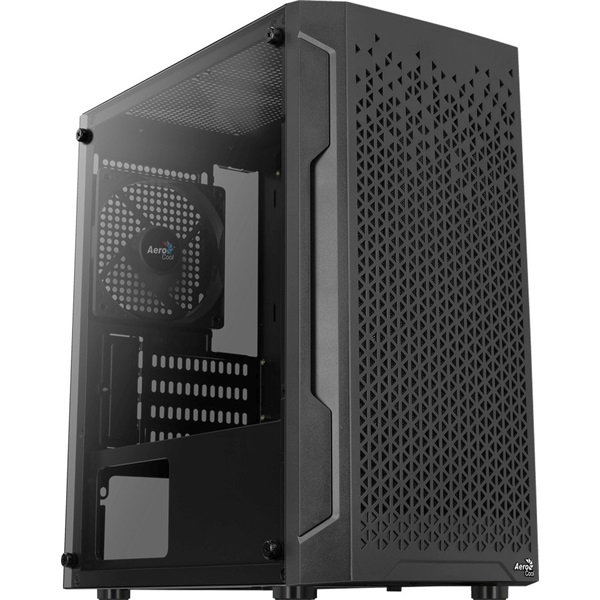 Aerocool Trinity Mini-G-BK-v1 táp nélküli ablakos Micro ATX ház fekete (ACCS-PV32013.11)