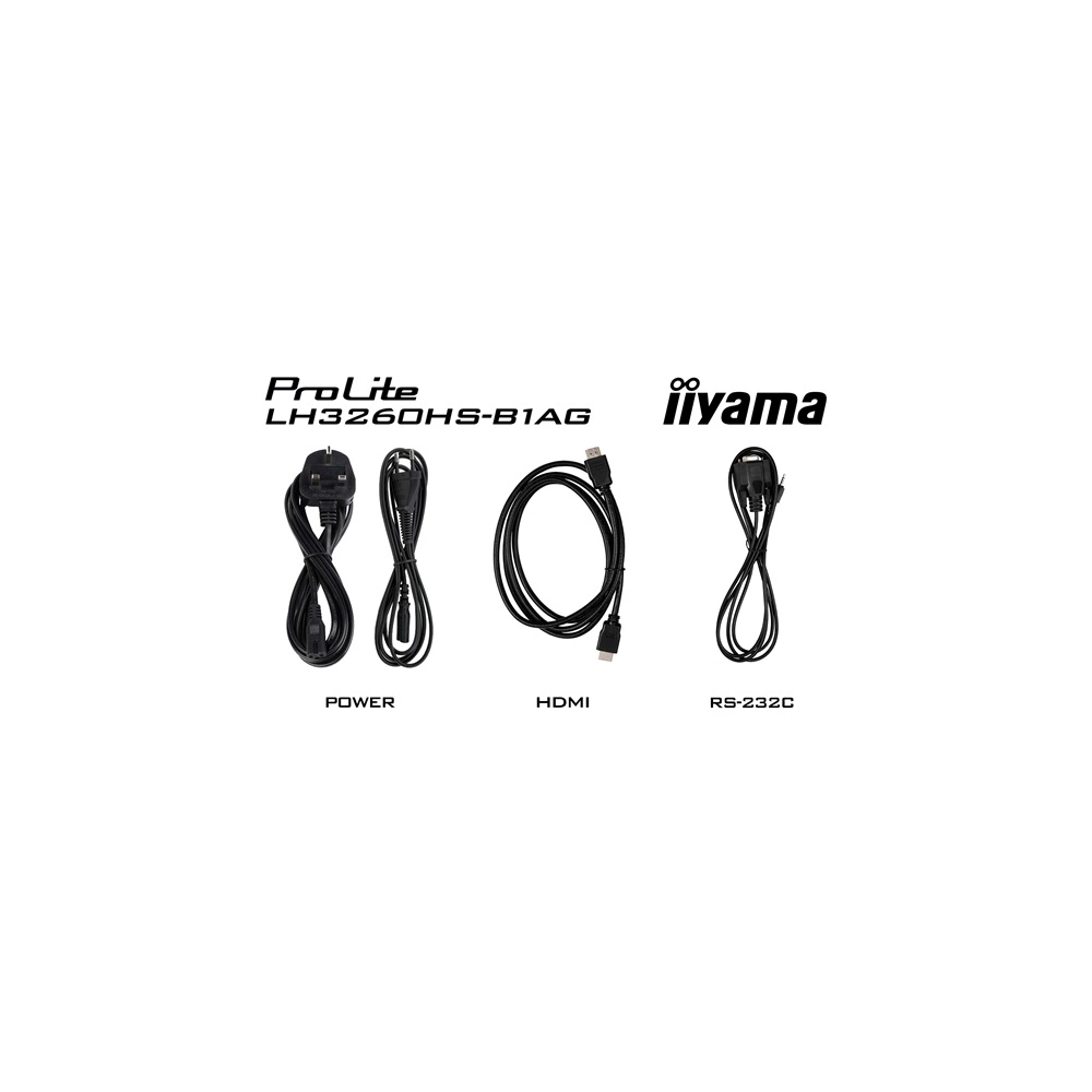 Iiyama ProLite LH3260HS-B1AG professzionális kijelző, LFD 32" FHD VA Android