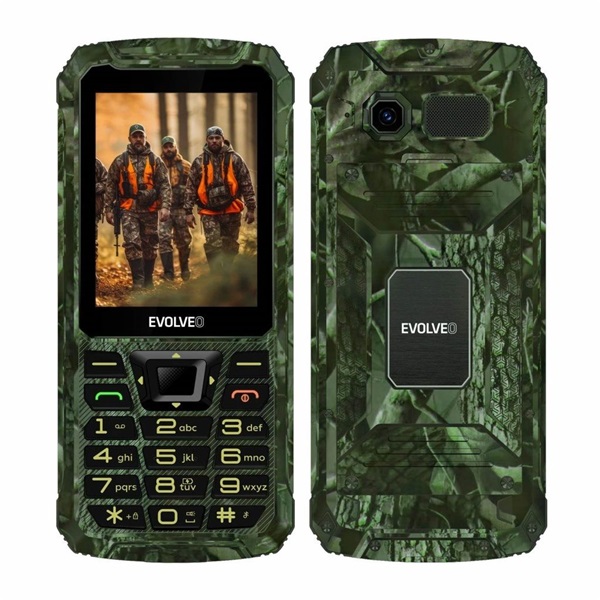 Evolveo STRONGPHONE Z6 2,8" DualSIM camouflage mobiltelefon Evolveo STRONGPHONE Z6 2,8" DualSIM camouflage mobiltelefon