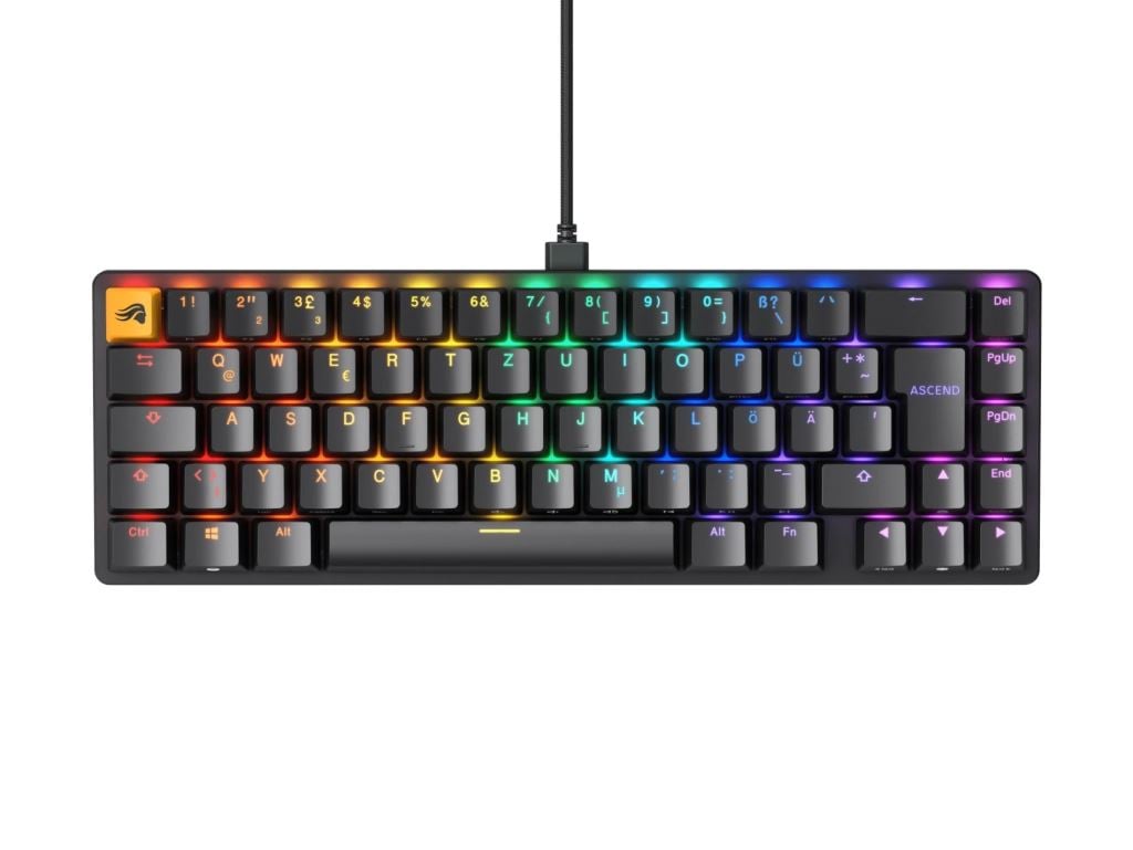 Glorious GMMK 2 SF Fox switch billentyűzet US fekete Glorious GMMK 2 SF Fox switch billentyűzet US fekete