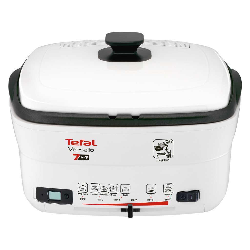 Tefal FR490070 Versalio multifunkciós olajsütő 7 az 1-ben Tefal FR490070 Versalio multifunkciós olajsütő 7 az 1-ben