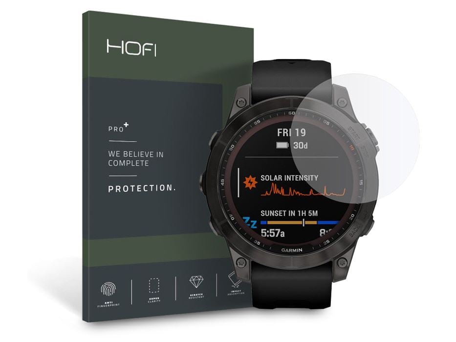 HOFI Glass Pro+ Garmin Fenix 5/6/6 Pro/7 (22mm) üveg képernyővédő fólia (FN0310) HOFI Glass Pro+ Garmin Fenix 5/6/6 Pro/7 (22mm) üveg képernyővédő fólia (FN0310)