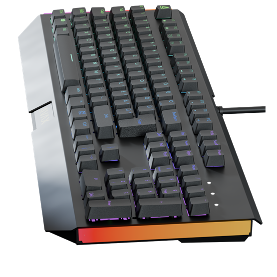 AVAX FS01 Full size mechanikus vezetékes alumínium billentyűzet Outemu barna switch
