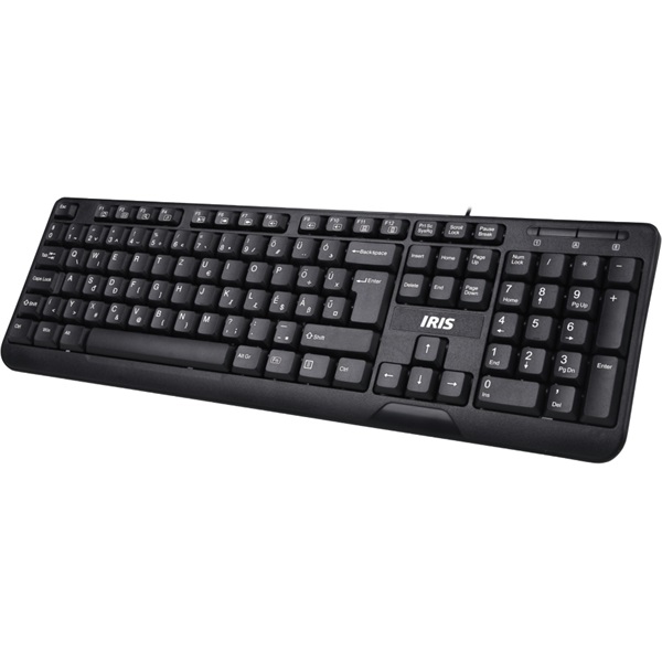 IRIS B-13 billentyűzet fekete IRIS B-13 billentyűzet fekete