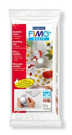 FIMO "Air Basic" gyurma 500g levegőre száradó fehér (8100-0) FIMO "Air Basic" gyurma 500g levegőre száradó fehér (8100-0)