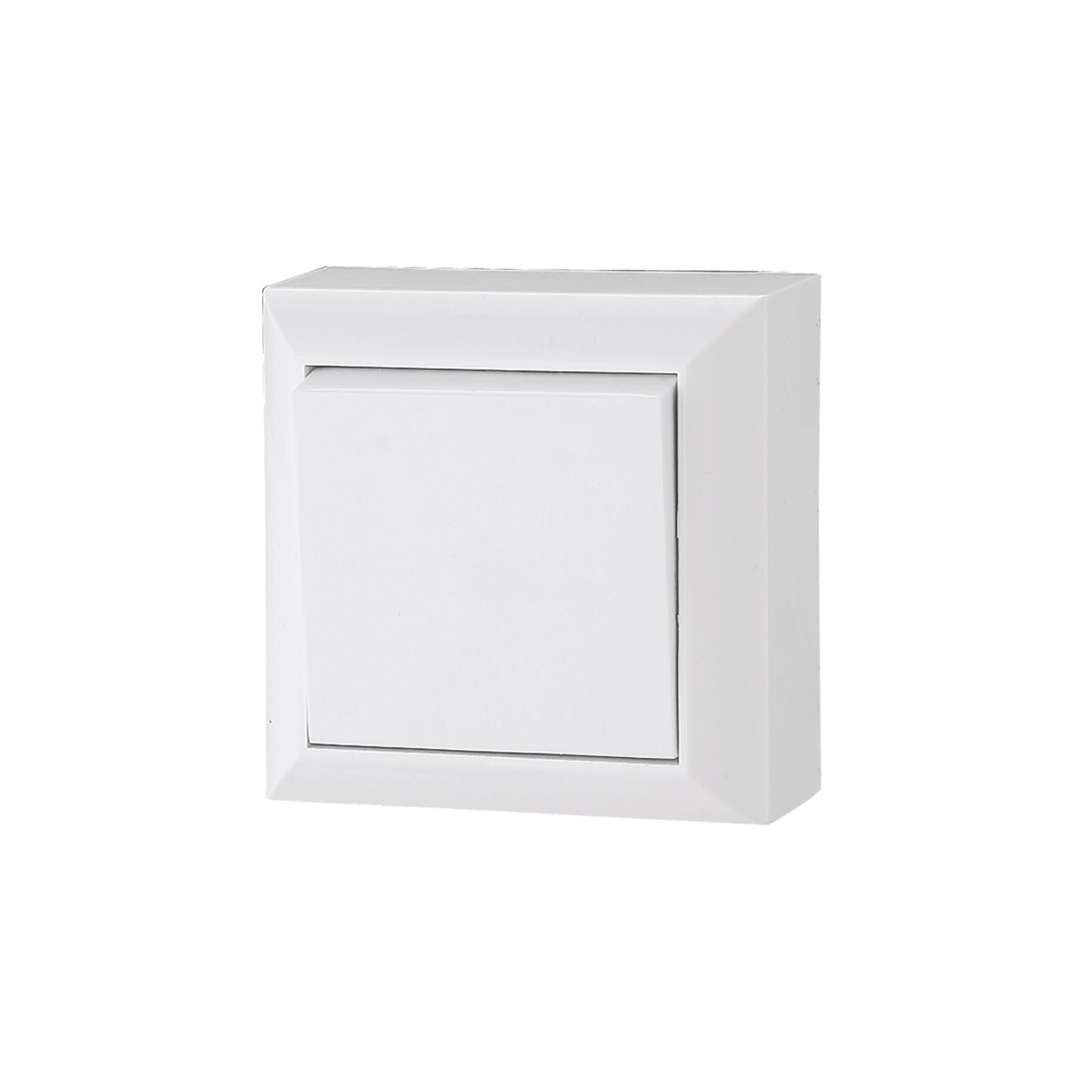 GAO Business Line IP20 váltókapcsoló, beltéri, 230 V~ / 50 Hz / 10 A, fehér (0316H)