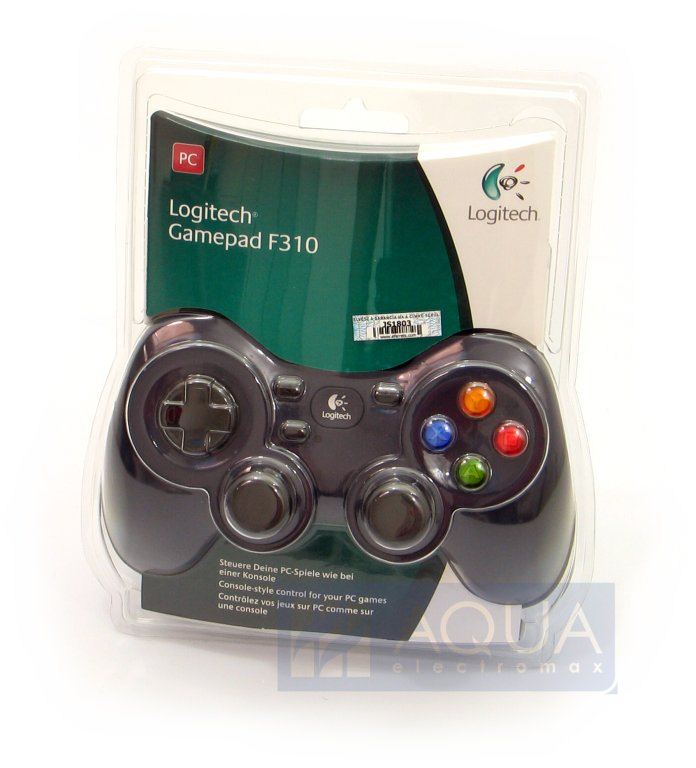 Logitech F310 USB Gamepad Kék